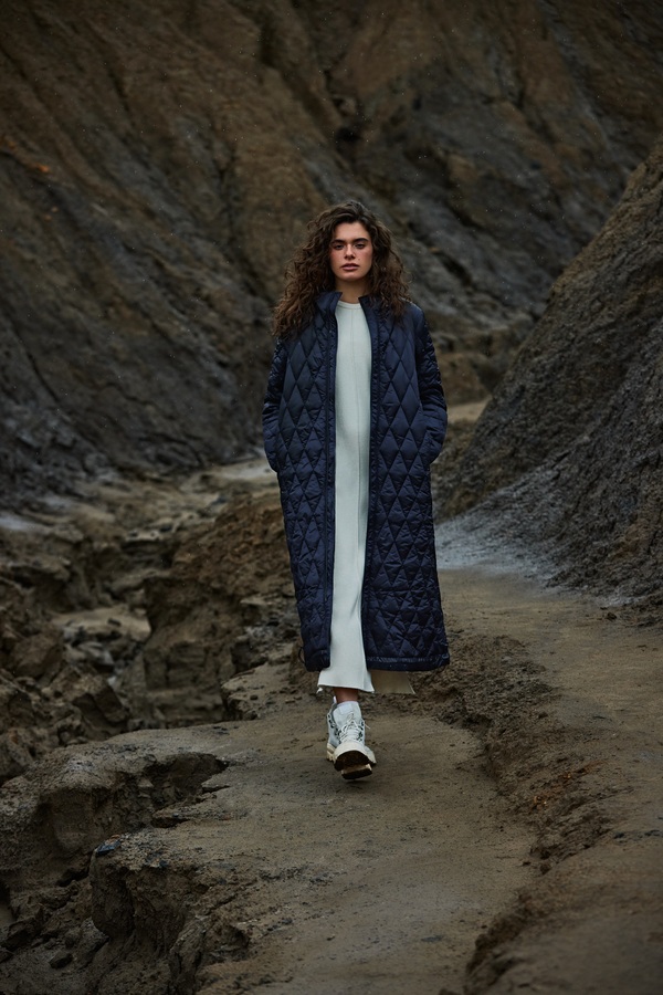 5 видов пуховиков, которые можно носить с платьями и юбками. Фото 2