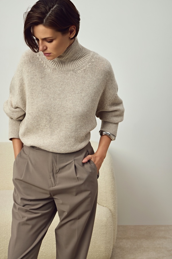 Уют без растянутости: как носить трикотаж и не выглядеть небрежно. Фото 3