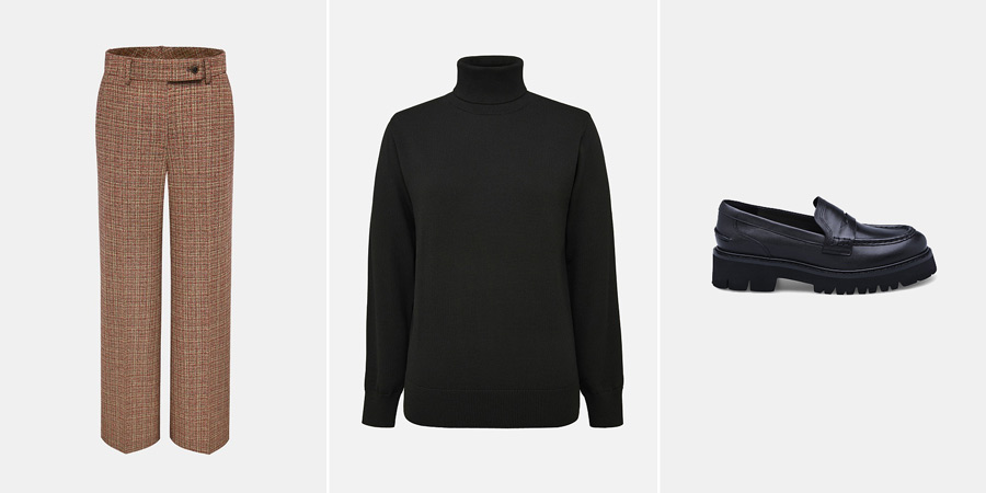 Как носить клетку — самый трендовый принт 2025. Фото 2