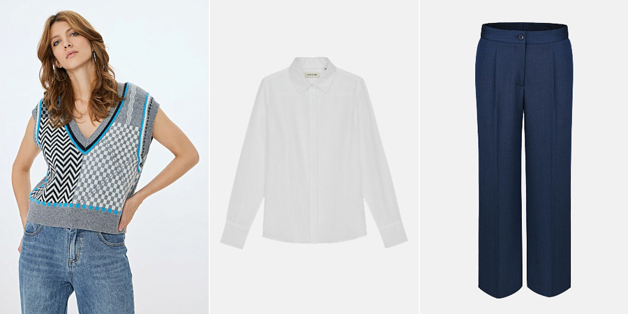 Вещь месяца: вязаный шерстяной жилет с узором. Фото 4