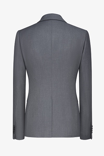 Однотонный жакет, серый MIRA