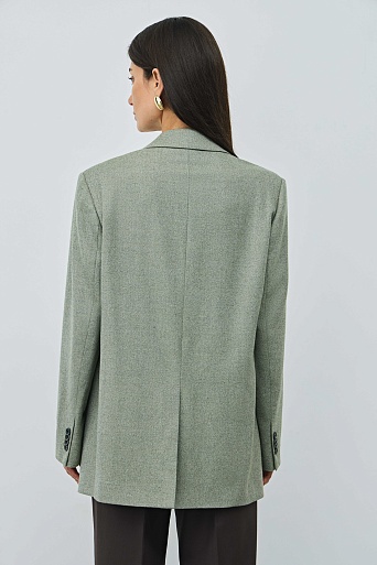 Пиджак оверсайз на четырех пуговицах, мятный MICHELLE