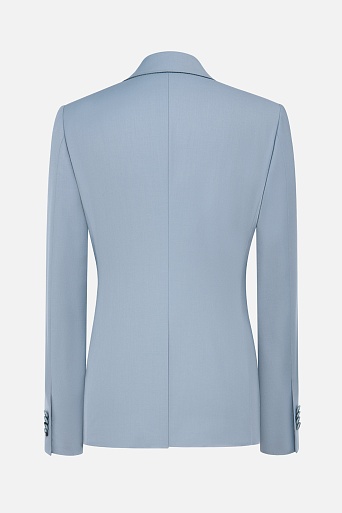 Пиджак на одной пуговице, серо-голубой MIRA