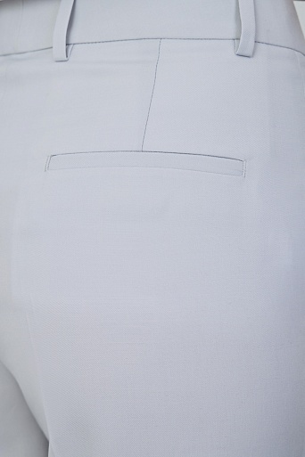 Прямые брюки со стрелками, светло-серые MARIA