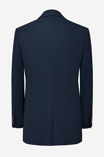 Пиджак на одной пуговице, цвет темно-синий MILA