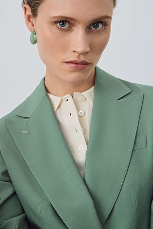 Удлиненный жакет, мятный INGRID