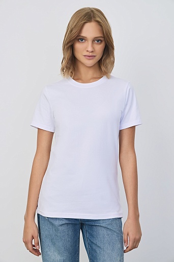 Базовая футболка, белая