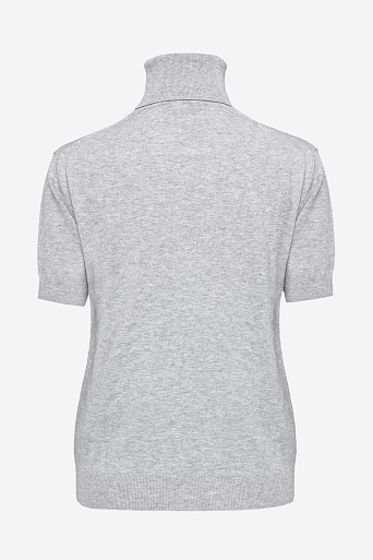 Водолазка с коротким рукавом, серая