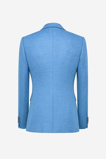 Жакет на одной пуговице, голубой MIRA