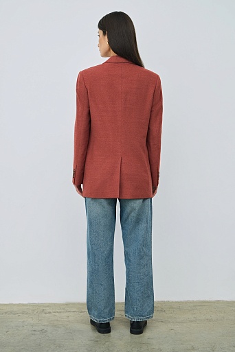 Удлиненный жакет на одной пуговице MILA