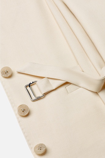 Кремовый костюмный жилет VIVIENNE