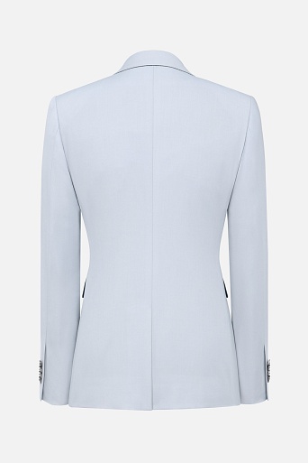 Пиджак на одной пуговице, светло-серый KARLA