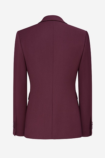 Приталенный жакет, бордовый KARLA