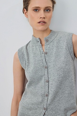 Серый пиджак в синюю клетку SMOKING II