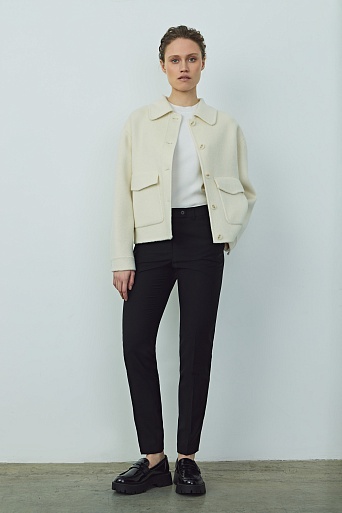 Зауженные брюки, черные EMMY