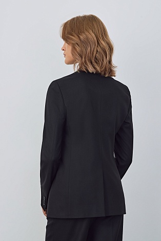 Пиджак на одной пуговице, черный BELLA