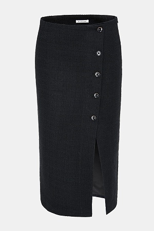 Серый пиджак в синюю клетку SMOKING II