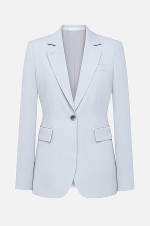 Серый пиджак в синюю клетку SMOKING II