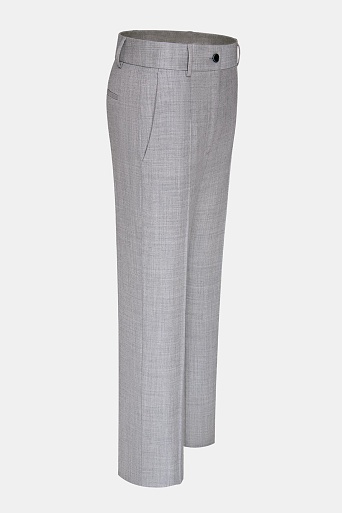 Прямые брюки со стрелками, цвет светло-серый TYRA