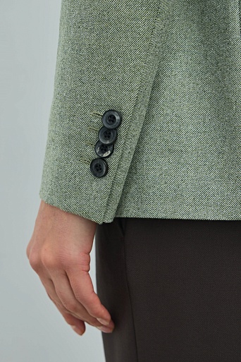 Приталенный жакет на одной пуговице MIRA