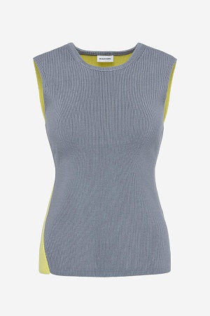 Серый пиджак в синюю клетку SMOKING II