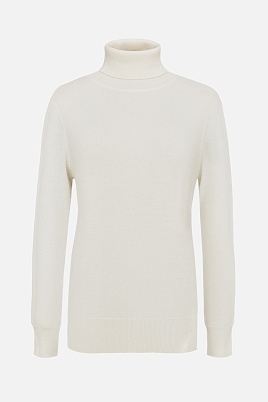 Водолазка белого цвета