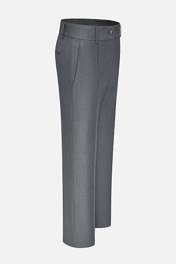 Прямые брюки со стрелками, серые TYRA