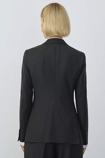 Удлиненный жакет, темно-серый INGRID