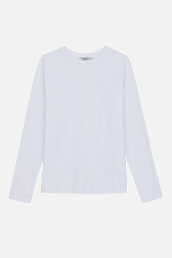 Лонгслив белого цвета