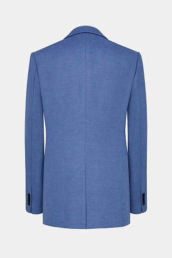 Жакет-оверсайз прямого кроя, сине-голубой MILA