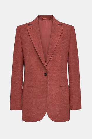 Удлиненный жакет на одной пуговице M